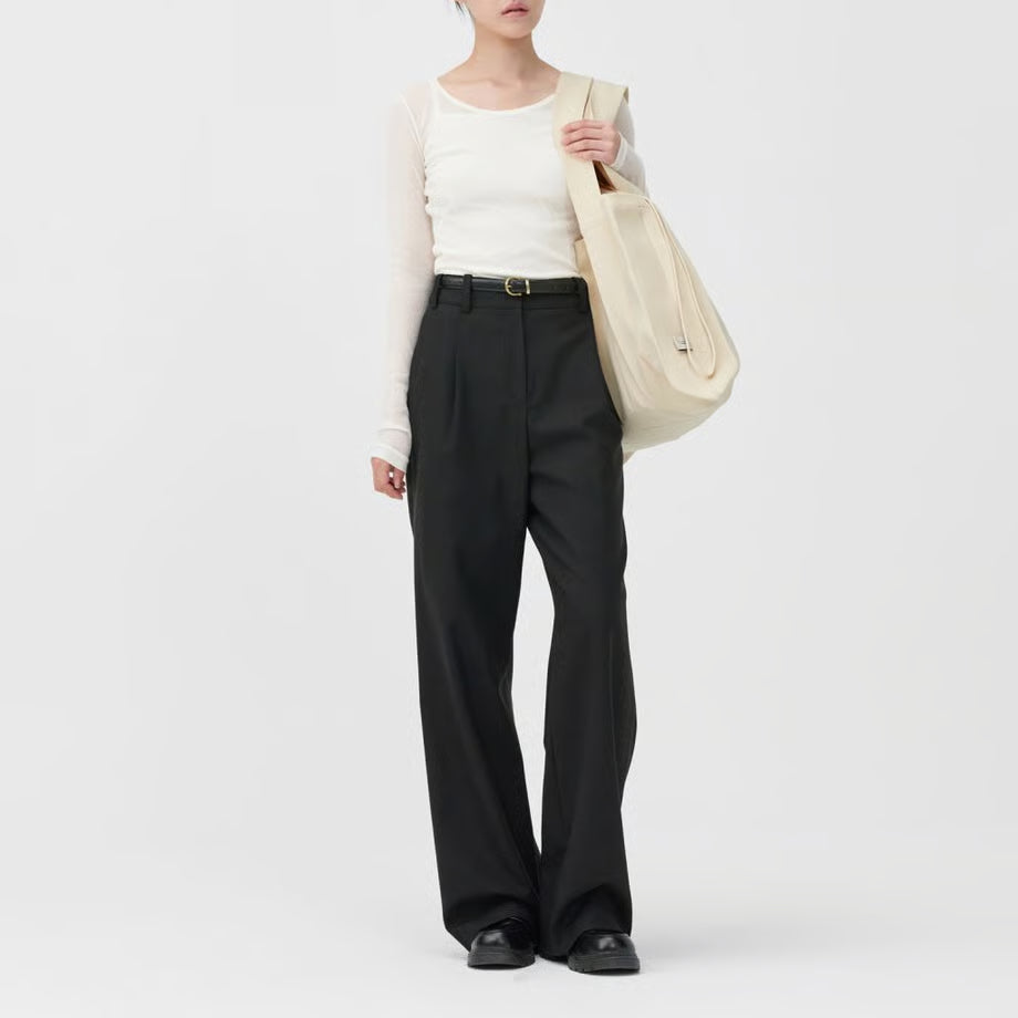 【PLEATS MAMA】Big Shoulder Bag