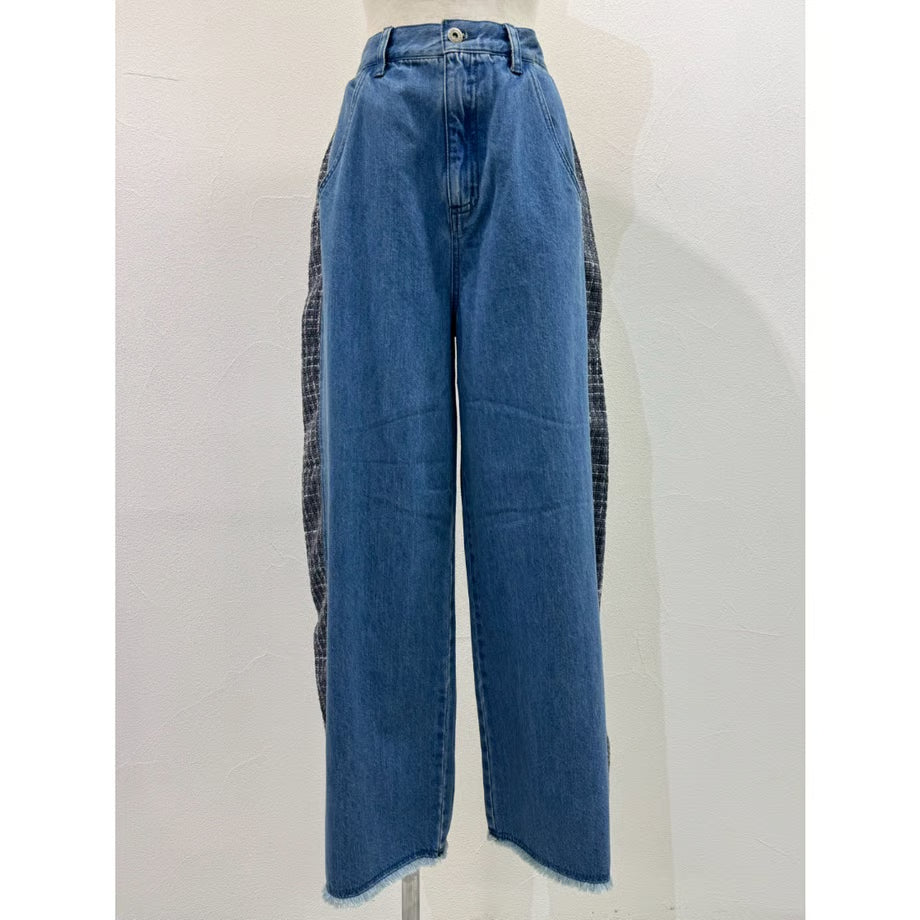 【CYAN 2025 AW vol.2】ツィードコンビワイドデニム