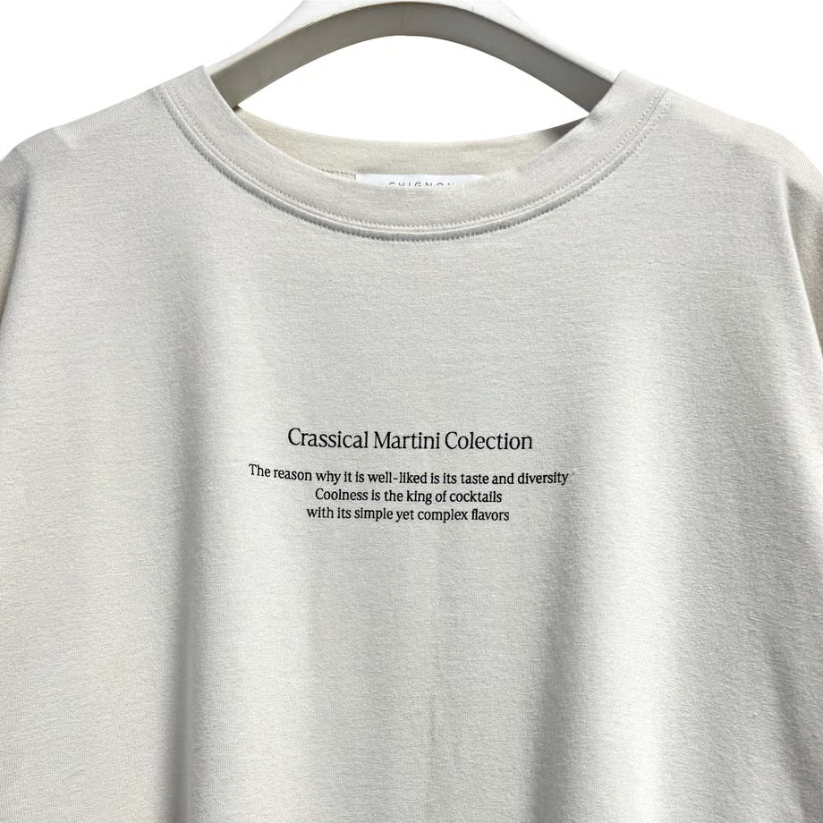 【CHIGNON 2025 AUTUMN/WINTER】”CHEERS”ロゴロンTee
