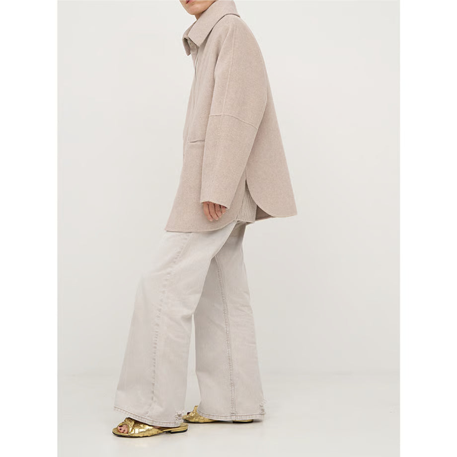 【YENN 2025 AUTUMN/WINTER】ZIP COLLAR MID COAT