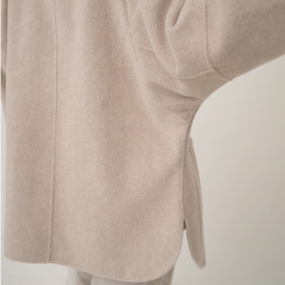 【YENN 2025 AUTUMN/WINTER】ZIP COLLAR MID COAT