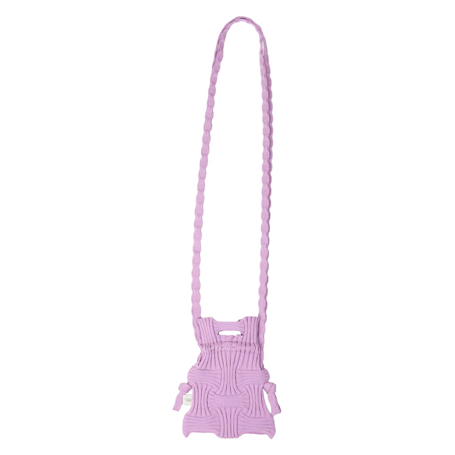 【PLEATS MAMA】MINI CROSS BOW BAG
