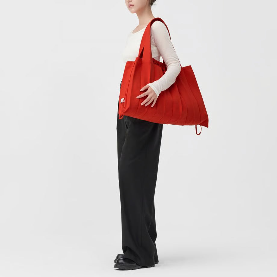 【PLEATS MAMA】Big Shoulder Bag
