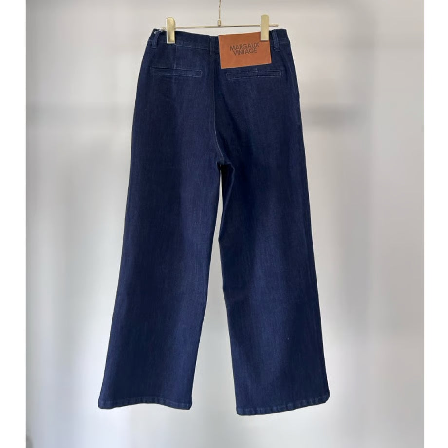 【MARGAUX 2025 WINTER】onewashワイドデニムパンツ