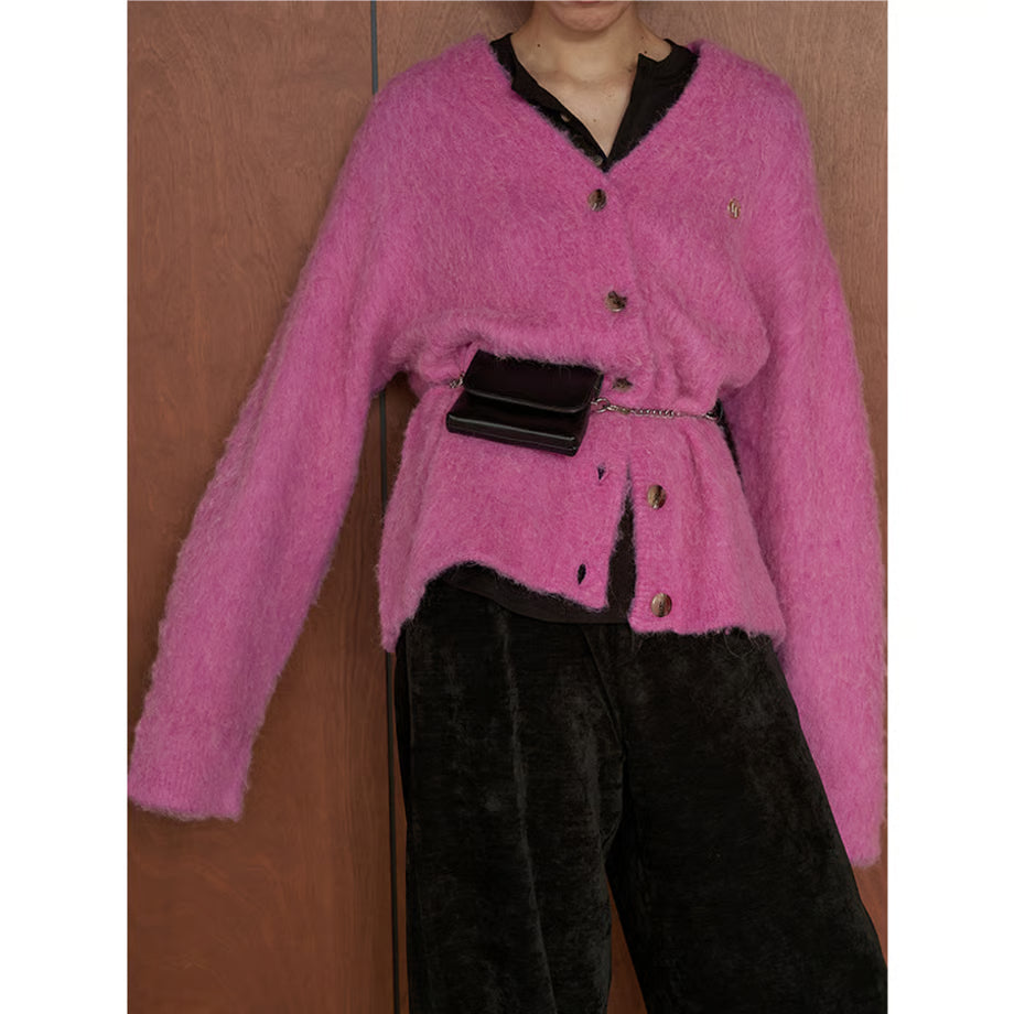 【YENN 2025 AUTUMN/WINTER】ALPACA MIX CARDIGAN