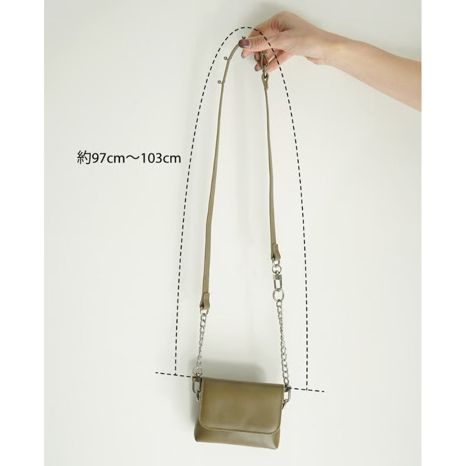 再販決定!!【YENN LIMITED ORDER】CHAIN BELT POUCH