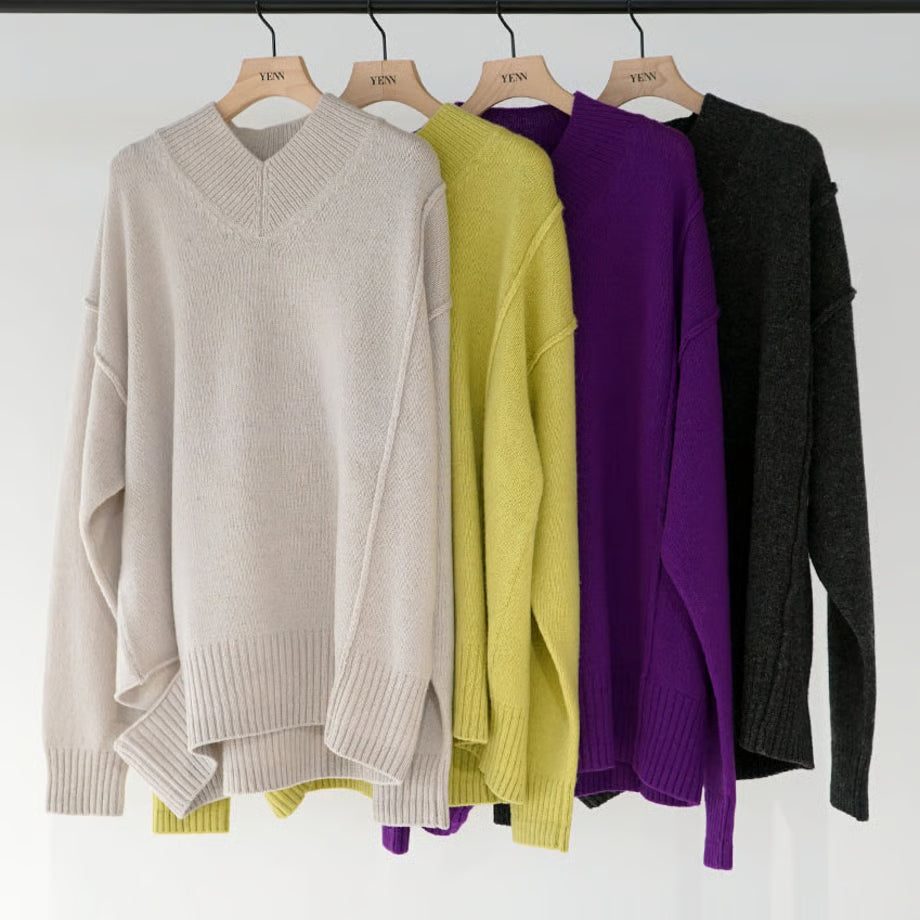 【YENN 2025 AUTUMN/WINTER】WASHABLE WOOL VN PO