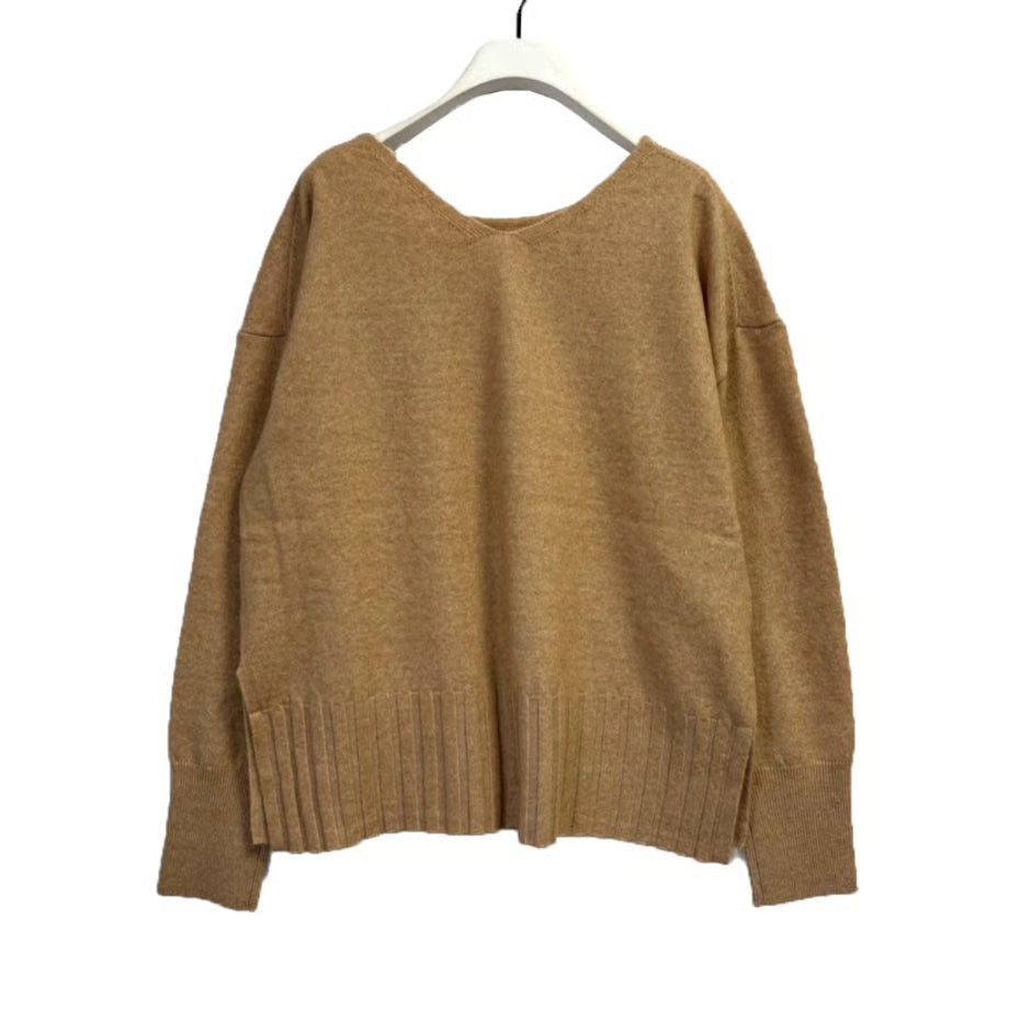 【CHIGNON 2025 AUTUMN/WINTER】サイドスリット2WAYニット