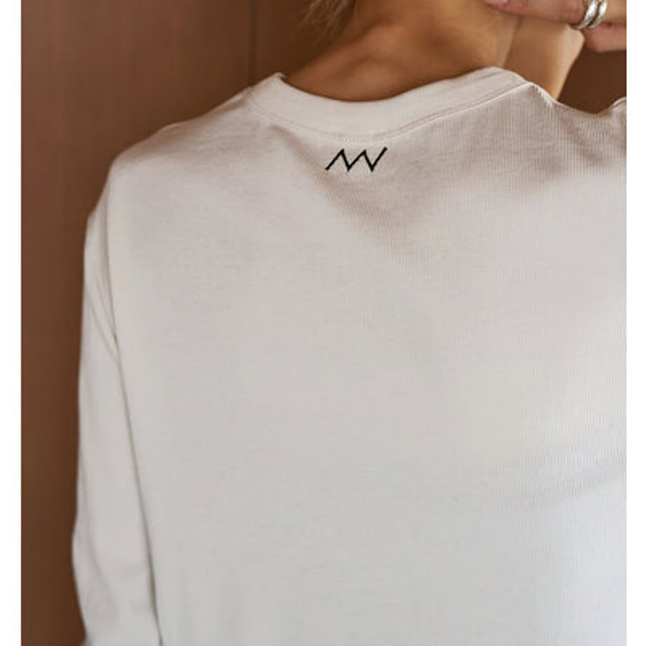 【YENN LIMITED ORDER】COTTON RIB LONG TEE