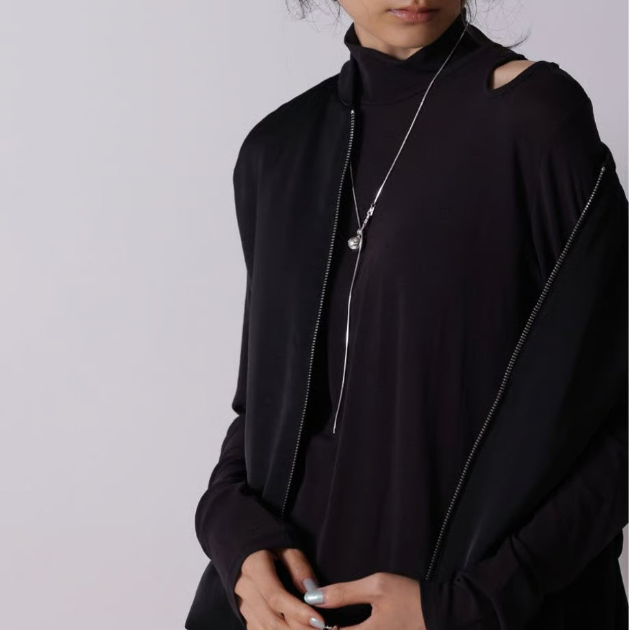 【CHIGNON 2025 AUTUMN/WINTER】オーバル&ボールTOPネックレス