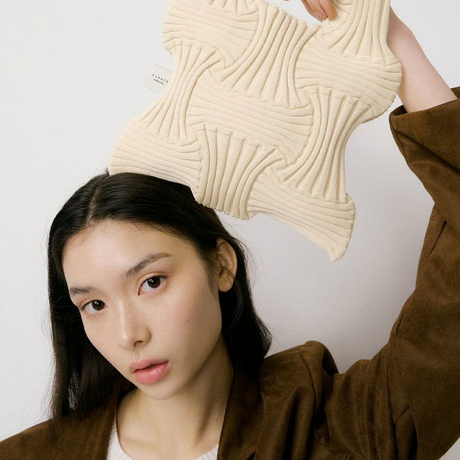 【PLEATS MAMA】NEW BOW BAG
