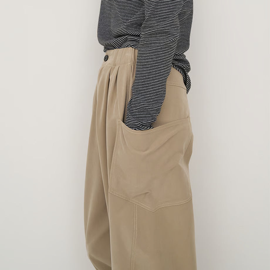 【YENN 2025 AUTUMN/WINTER】WASHED BIG PK PT