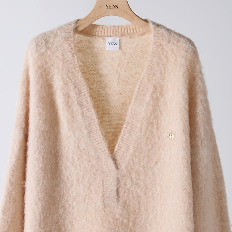 【YENN 2025 AUTUMN/WINTER】ALPACA MIX TUNIC PO