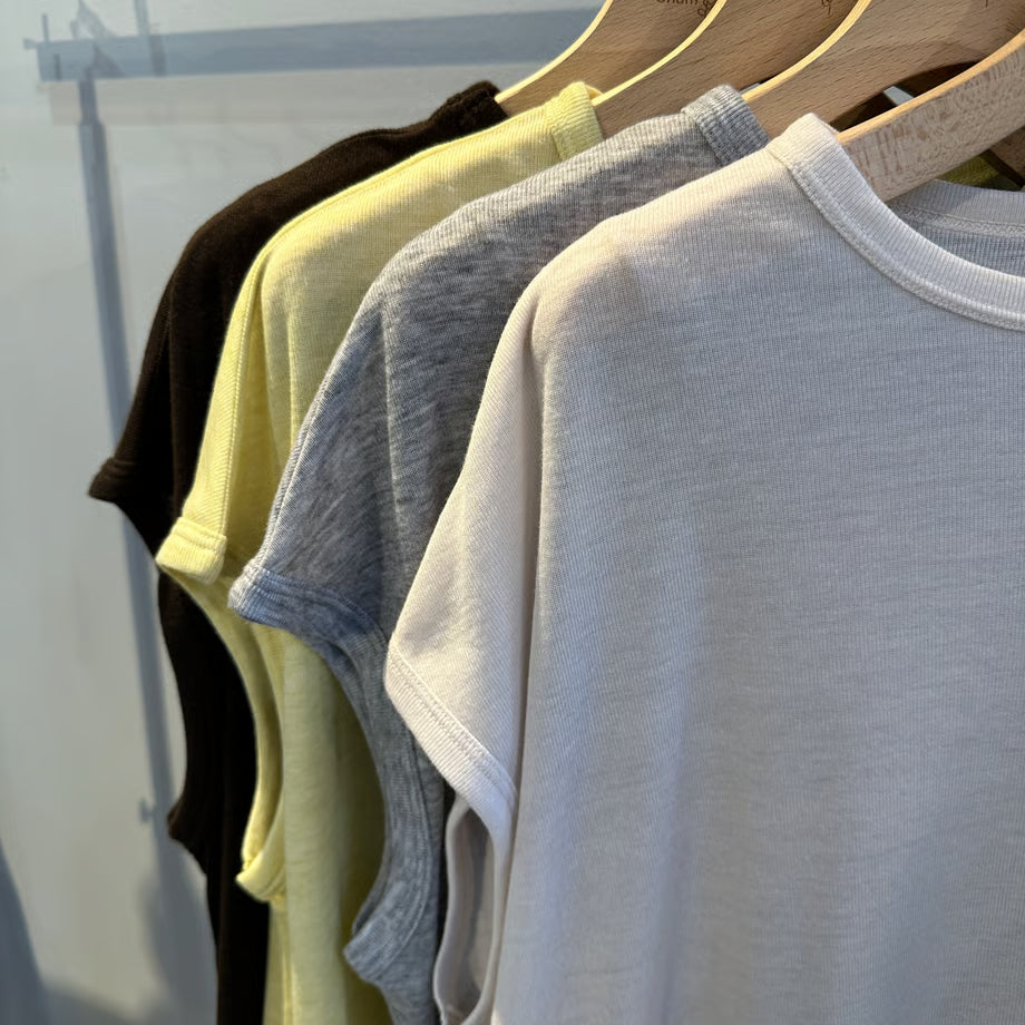 【hunch】オーバーフレンチ シアーTシャツ