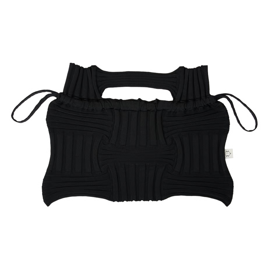 【PLEATS MAMA】BIG BOW BAG