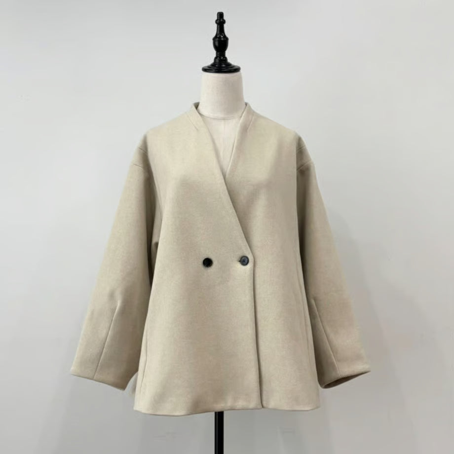 【siro de labonte 25 AW vol.2】nocollar jacket