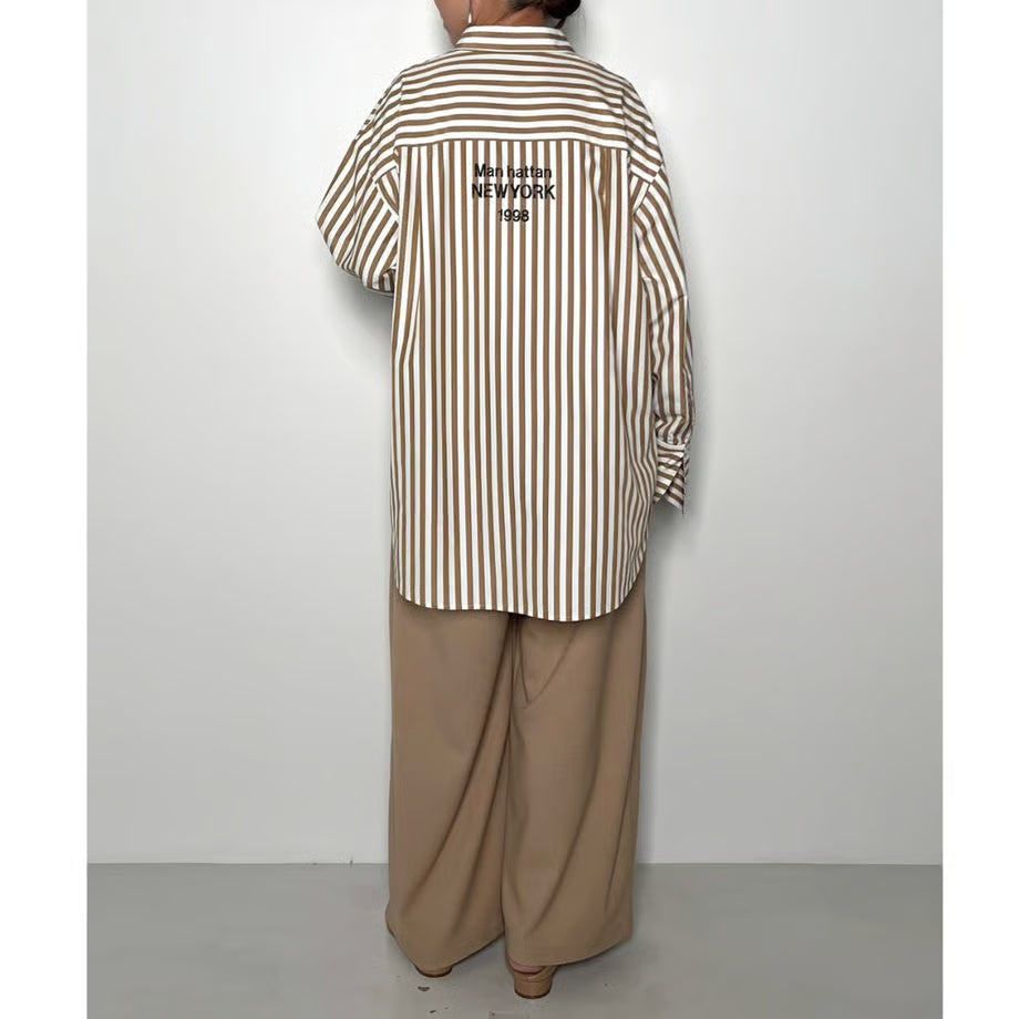 【CHIGNON 2025 AUTUMN/WINTER】2WAYストライププリントSH