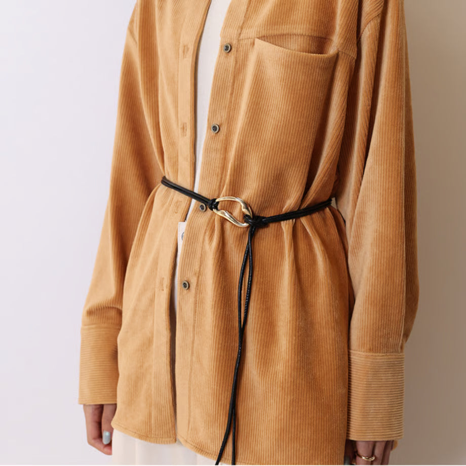 【CHIGNON 2025 AUTUMN/WINTER】オブジェモチーフダコードベルト