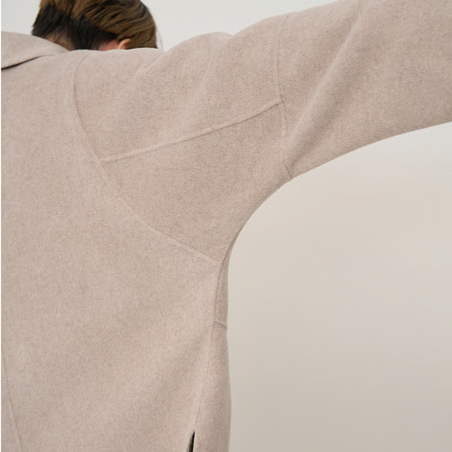 【YENN 2025 AUTUMN/WINTER】ZIP COLLAR MID COAT