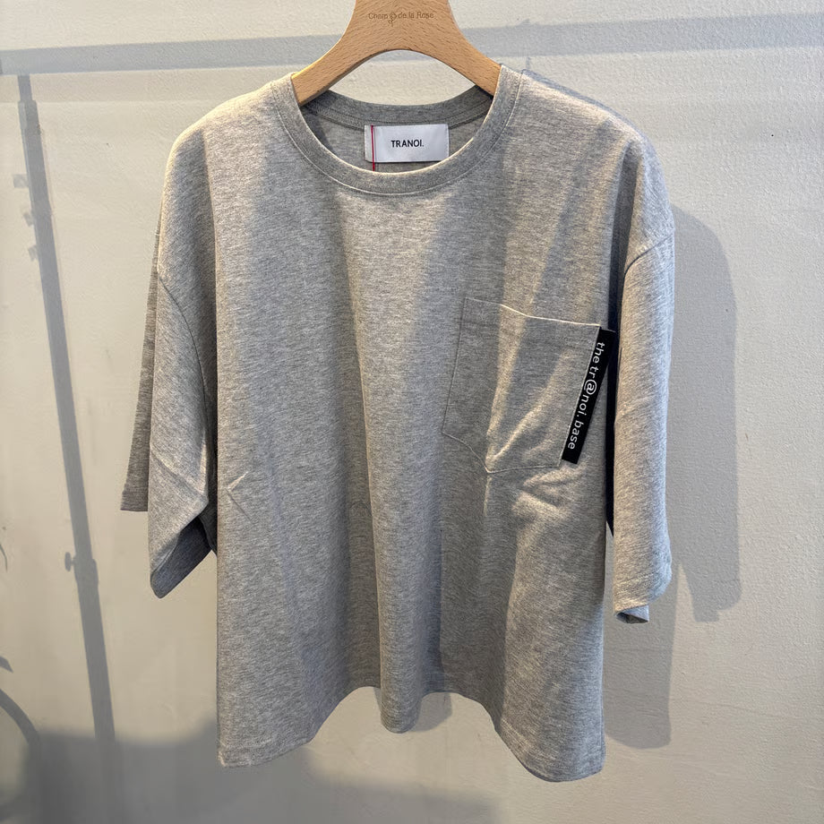 【TRANOI】BACK TIGER WIDE TEE
