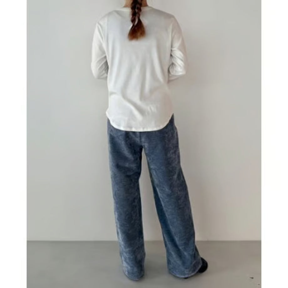 【YENN LIMITED ORDER】 MOLE TWILL TUCK WIDE