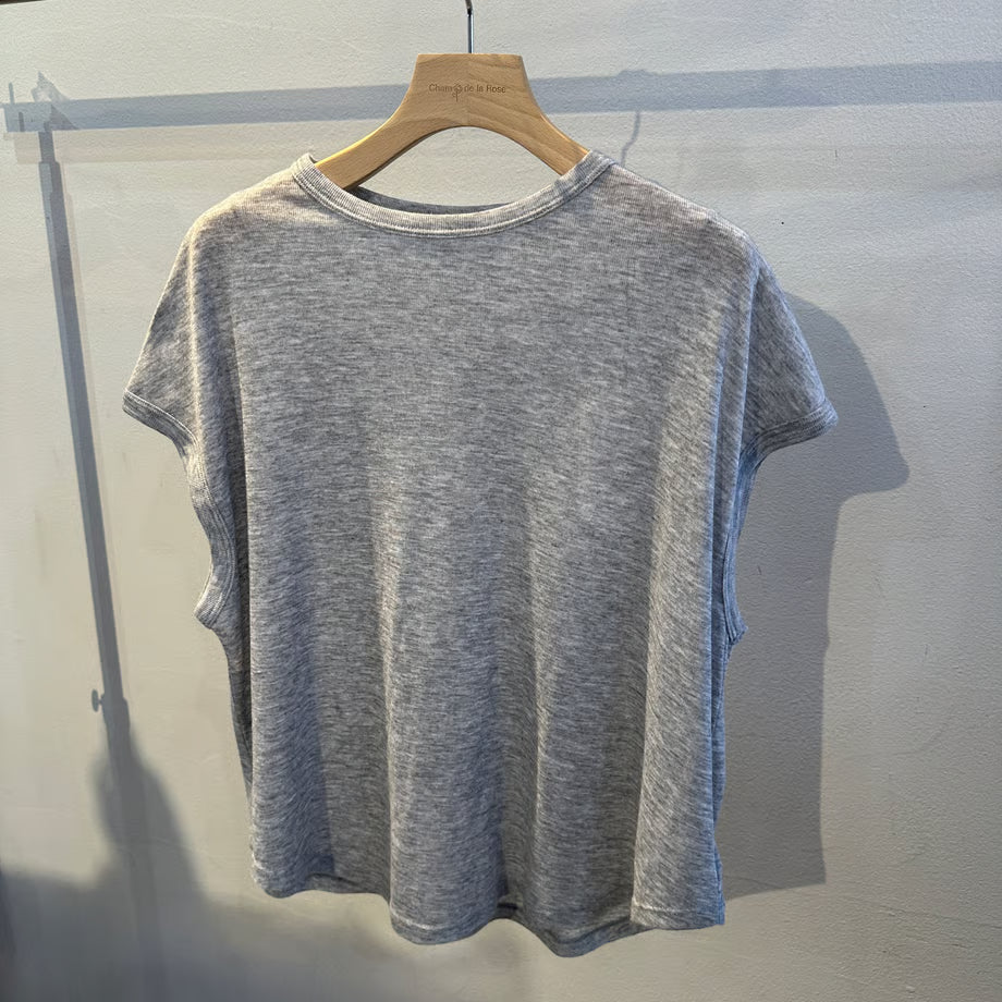 【hunch】オーバーフレンチ シアーTシャツ