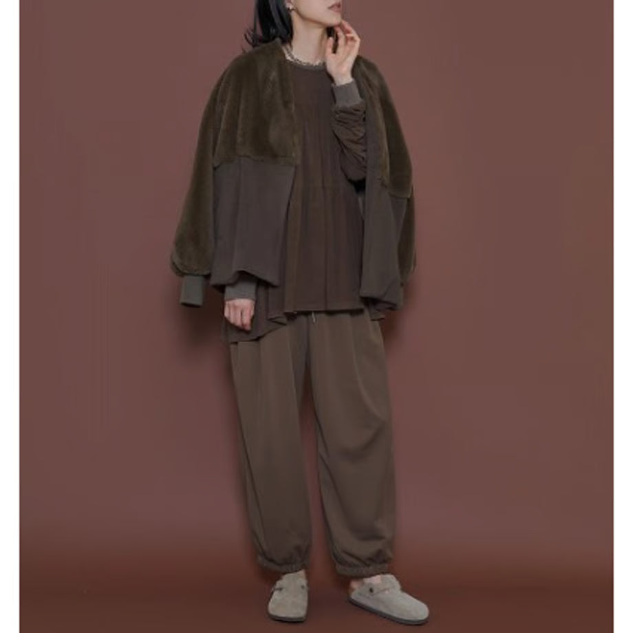 【CYAN 2025 AW vol.2】AラインティアードウォームTOPS