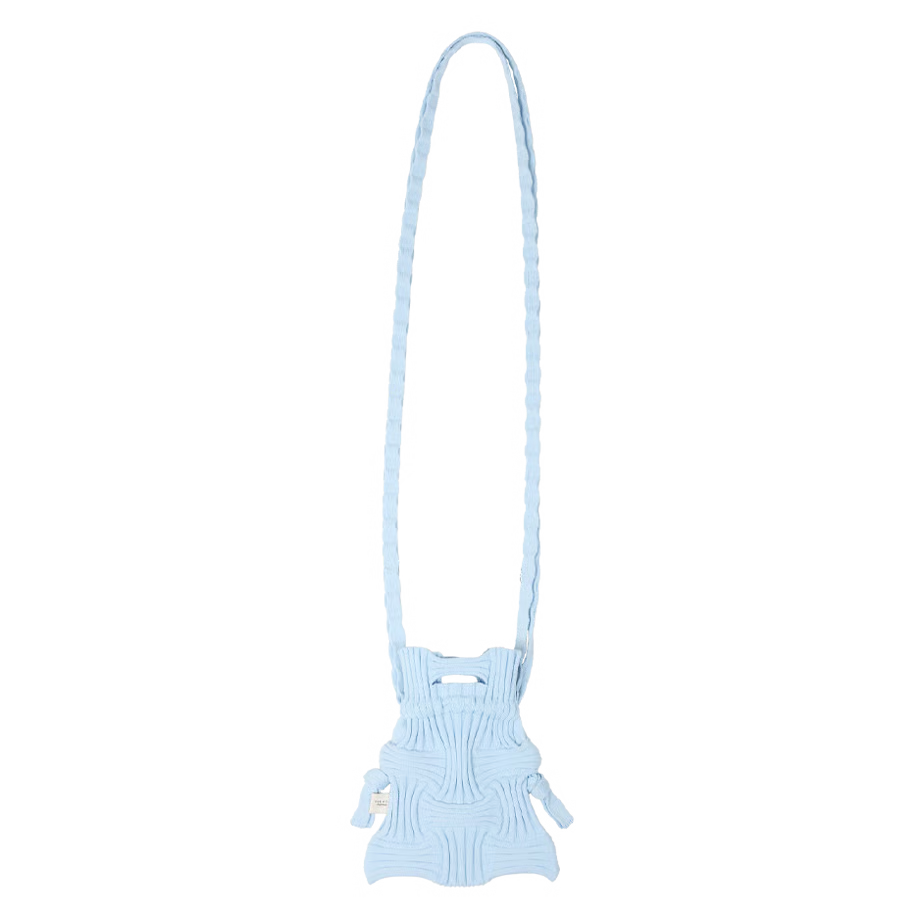 【PLEATS MAMA】MINI CROSS BOW BAG