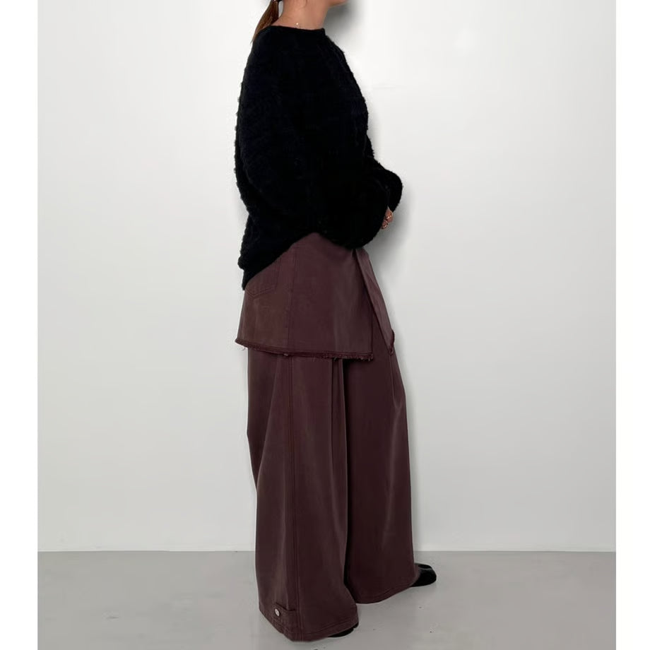 【CHIGNON 2025 AUTUMN/WINTER】コットンブレンドオーバーSK