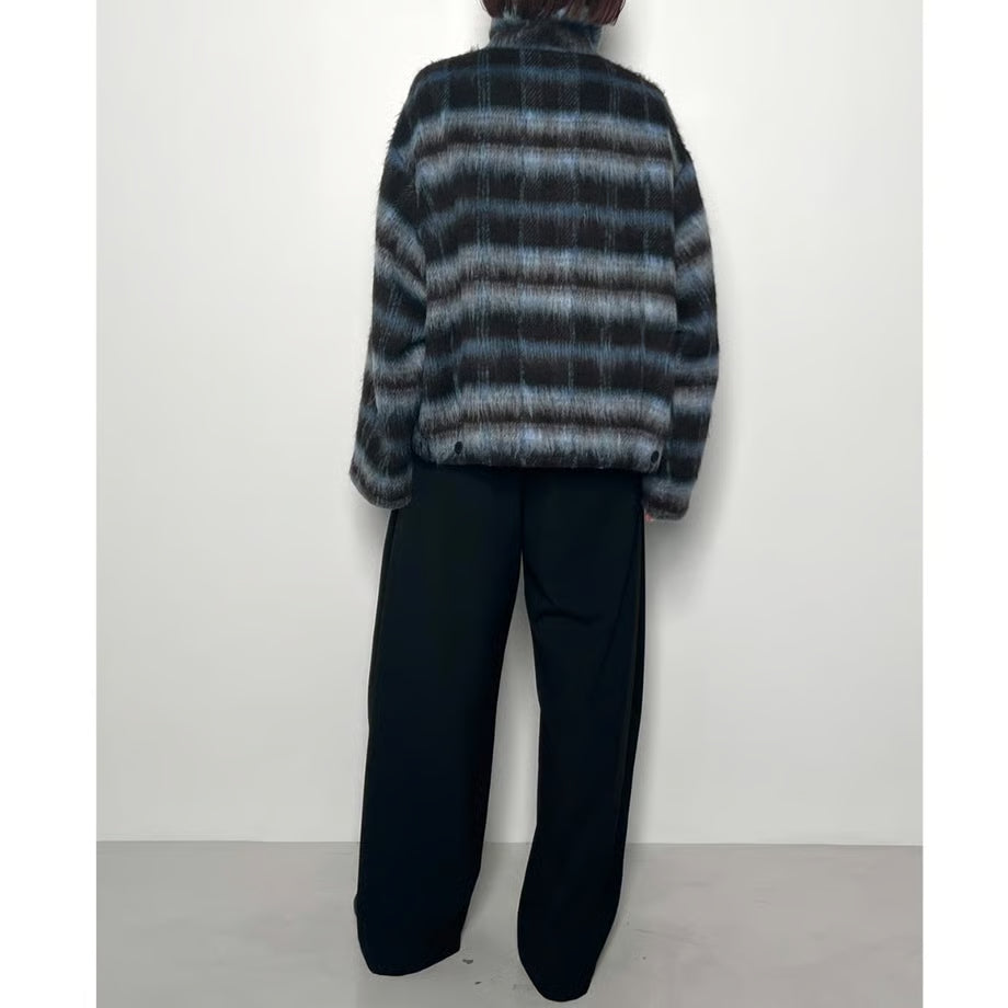 【CHIGNON 2025 AUTUMN/WINTER】シャギーチェックブルゾン
