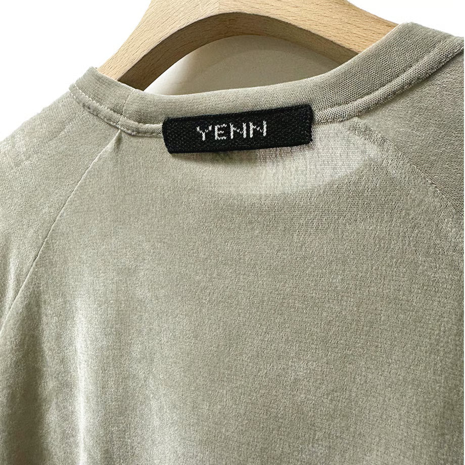 【YENN 2025 AUTUMN/WINTER】FLOCKY TULLE PO