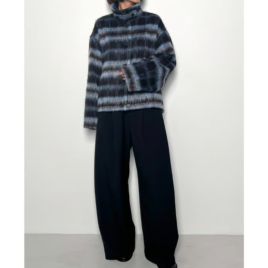 【CHIGNON 2025 AUTUMN/WINTER】シャギーチェックブルゾン