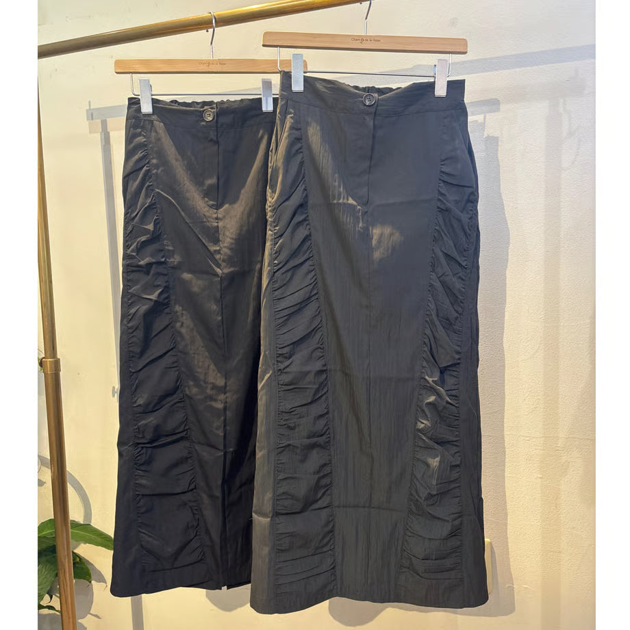 【WELINOA】GATHER LONG SKIRT