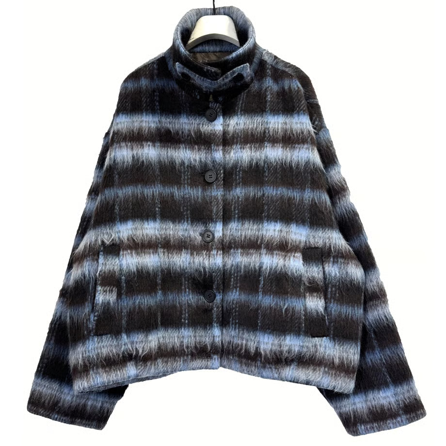 【CHIGNON 2025 AUTUMN/WINTER】シャギーチェックブルゾン