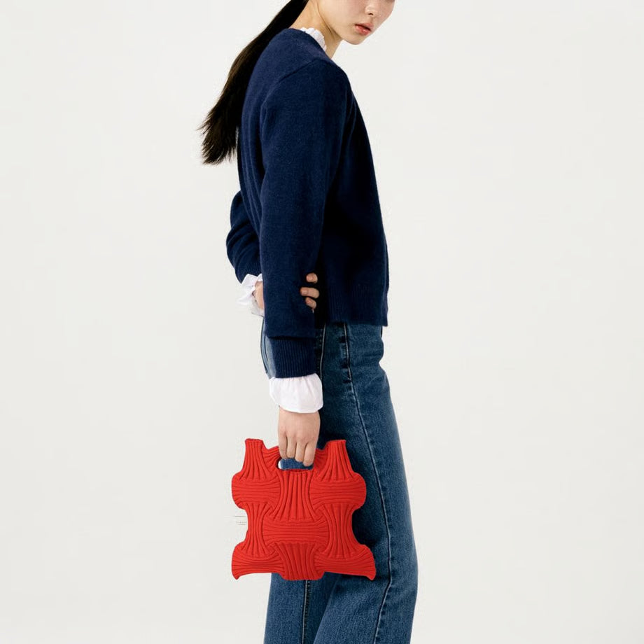【PLEATS MAMA】NEW BOW BAG
