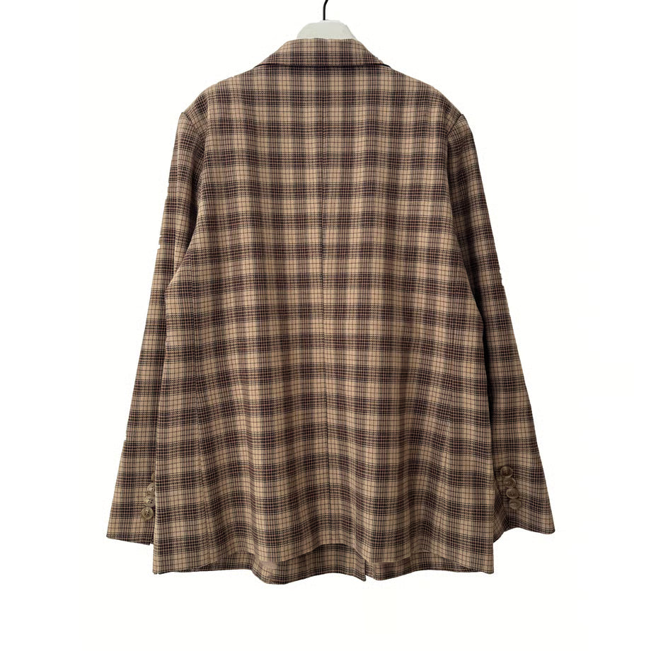 【CHIGNON 2025 AUTUMN/WINTER】チェックダブルJK