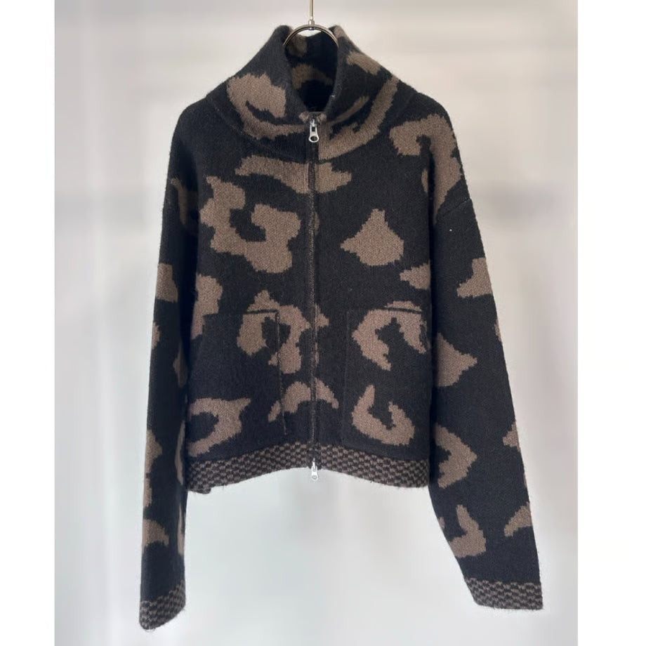 【MARGAUX 2025 WINTER】JQニットブルゾン