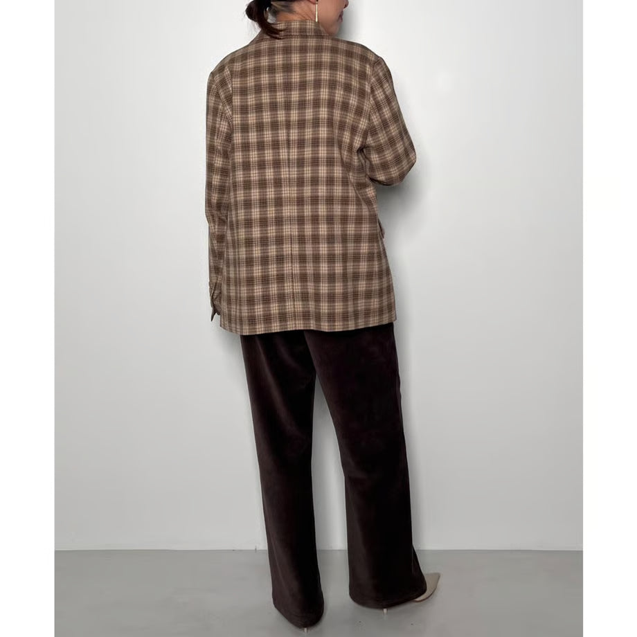 【CHIGNON 2025 AUTUMN/WINTER】チェックダブルJK