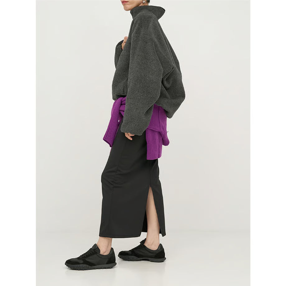 【YENN 2025 AUTUMN/WINTER】SHAGGY HALF ZIP JK