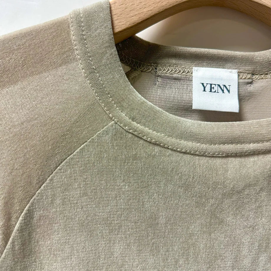 【YENN 2025 AUTUMN/WINTER】FLOCKY TULLE PO
