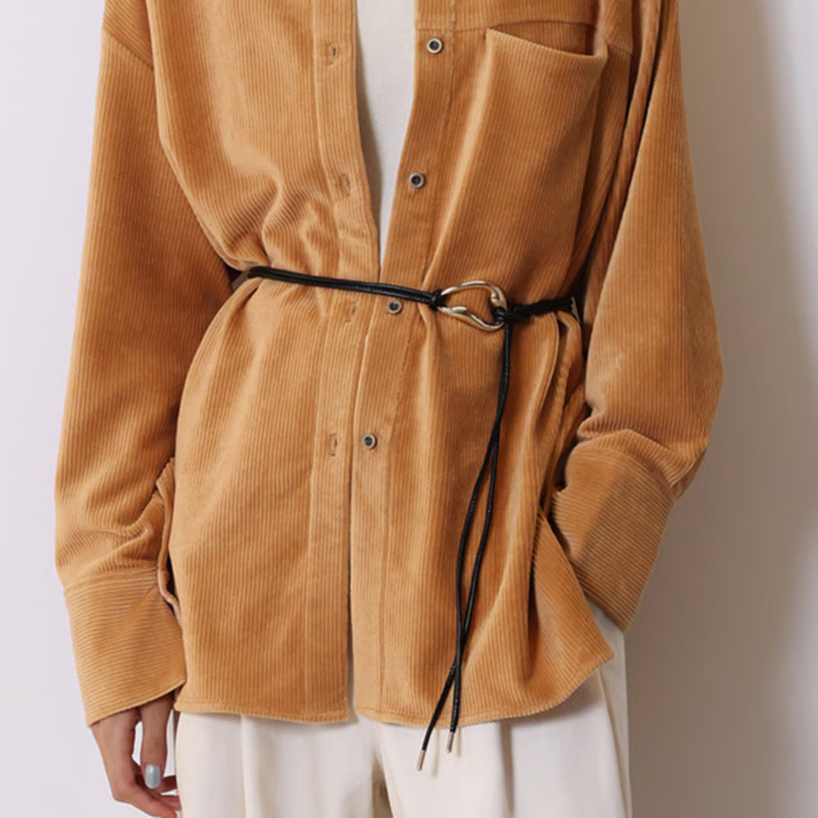 【CHIGNON 2025 AUTUMN/WINTER】オブジェモチーフダコードベルト