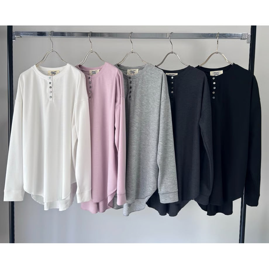 【MARGAUX 2025 WINTER】ヘンリーネックCT