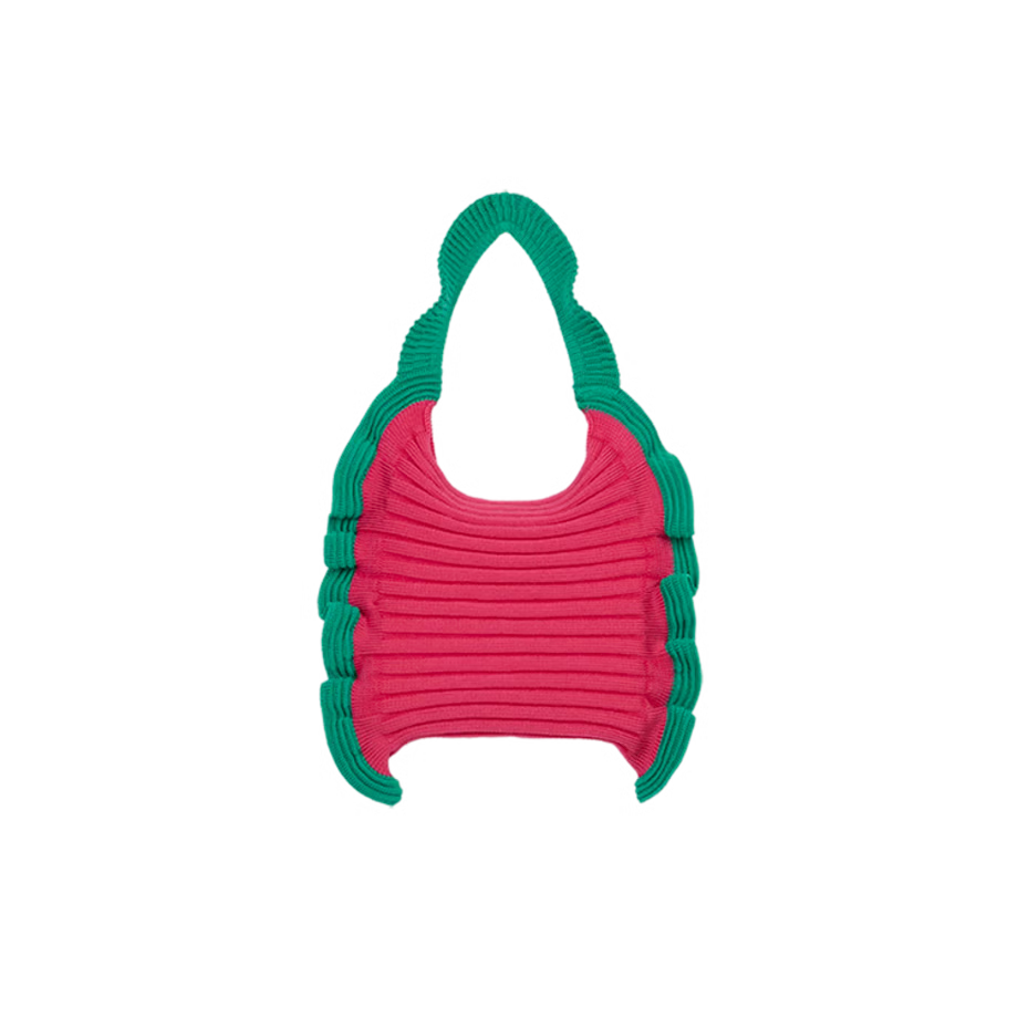 【PLEATS MAMA】Ruffle Mini Tote Bag
