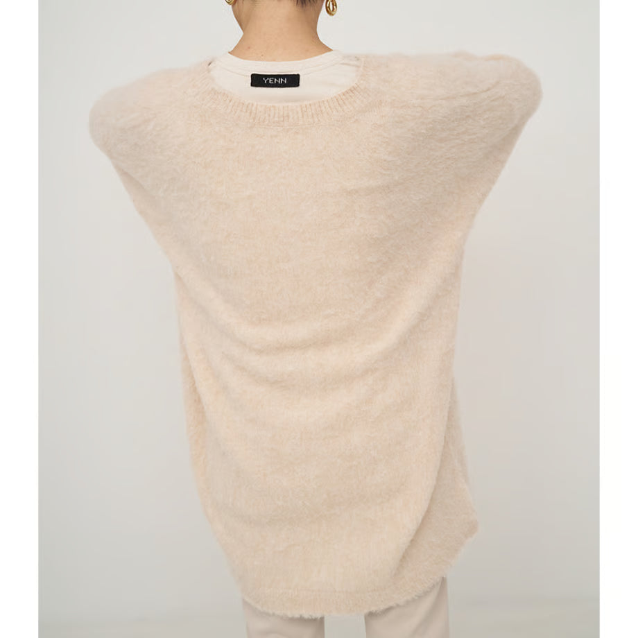 【YENN 2025 AUTUMN/WINTER】ALPACA MIX TUNIC PO