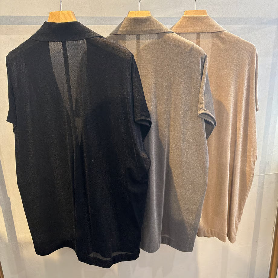 【CLOCHE】メッシュベロアジレ