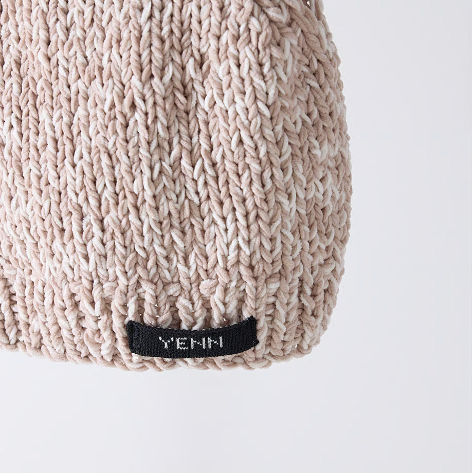 【YENN 2025 AUTUMN/WINTER】MIX HAND KNIT VEST