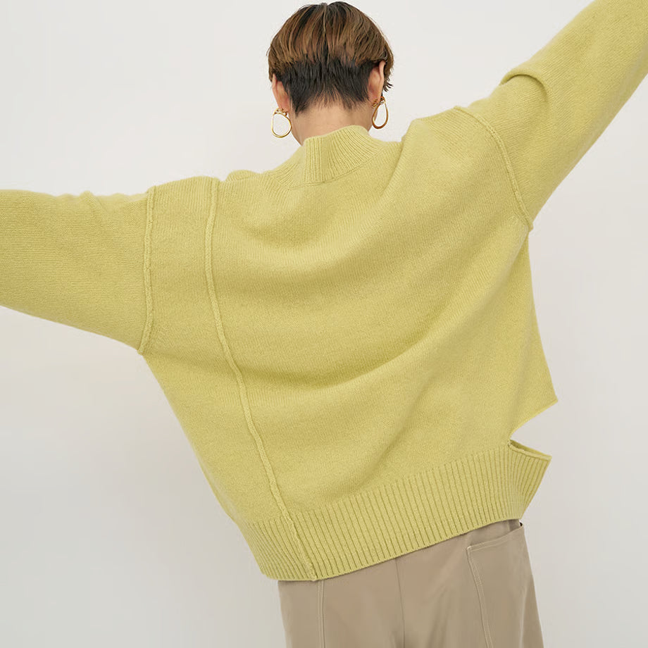 【YENN 2025 AUTUMN/WINTER】WASHABLE WOOL VN PO