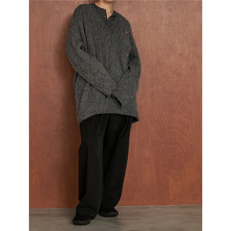 【YENN 2025 AUTUMN/WINTER】ALPACA MIX TUNIC PO