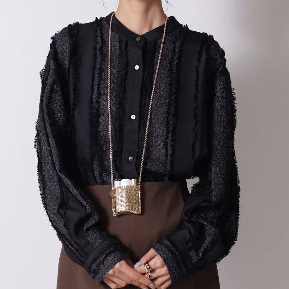 【CHIGNON 2025 AUTUMN/WINTER】メタルメッシュマイクロミニBAG