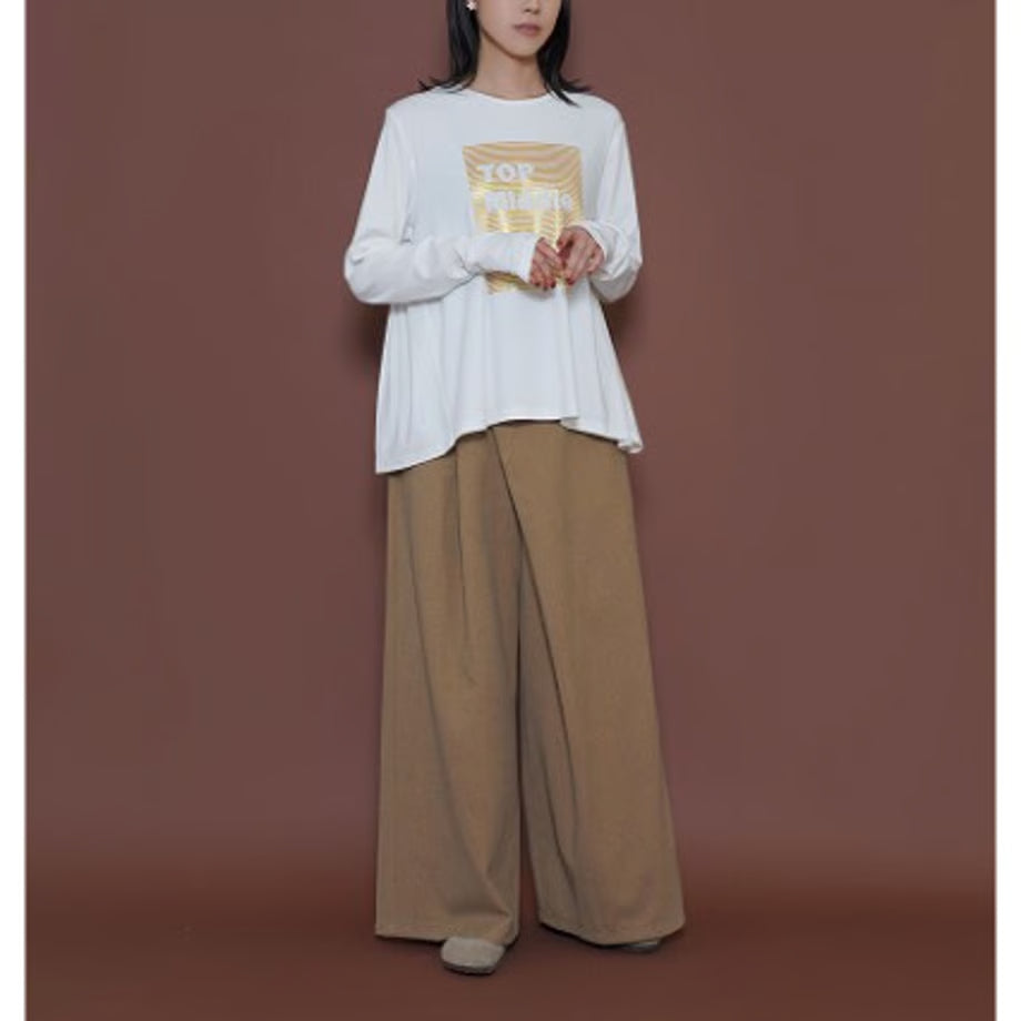 【CYAN 2025 AW vol.2】ラップウーリーワイドPT